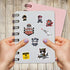 Pack 50 PCS Plane Pilot Wing Stickers Waterproof Vinyl Decals Decor Laptop Airport Flying Vehicles Suitcase Water Bottle Gifts for Teens Adults Av...