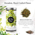 Moroccan Mint Tea by La Tea Dah, Premium Peppermint Tea Bags Made with Green Tea Leaves, Peppermint Leaves, & Natural Peppermint Flavor, Floral Te...