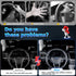 Azrra Car Steering Wheel Cover: Non-Slip Breathable Ergonomic Grip Black Carbon Fiber Steering Wheel Cover - Car Wheel Cover for Men/Women Univers...