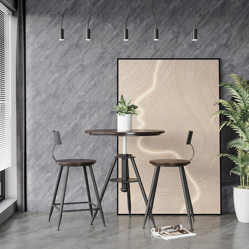 16"×118" Thick Dark Grey Concrete Contact Paper for Countertops 3D Darker Gray Concrete Wallpaper Peel and Stick Removable Cement Wall Paper Vinyl...
