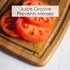Acacia Wood Cutting Board with Juice Groove, Small Wooden Cutting Board for Kitchen, 8" x 6" x 5/8"...