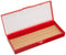 Heathrow Scientific - HEA15996B HD15996B Red Cork Lined 50 Place Microscope Slide Box, 8.3" Length x 3.38" Width x 1.25" Height...