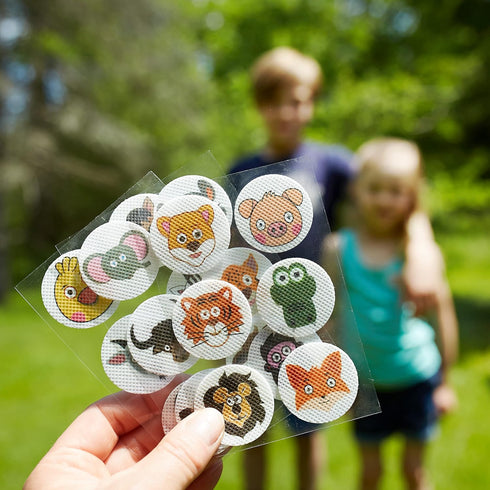 RiptGear Mosquito Patches Plus Size for Kids (72 Pack) - Mosquito Stickers for Kids and Adults, Natural Mosquito, Citronella Patch Sticks to Any S...