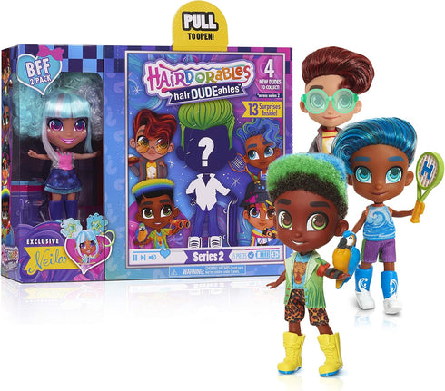 Just Play Hairdorables BFF Pack (hairDUDEables) Series 2?...