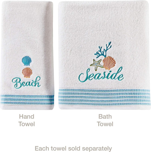 SKL Home by Saturday Knight Ltd. South Seas 2-Piece Hand Towel Set, White...