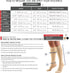 Truform 30-40 mmHg Compression Stockings for Men and Women, Knee High Length, Closed Toe, Beige, 3X-Large...