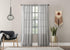 Clean Window Textured Slub Stripe Anti-Dust Allergy/Pet Friendly Sheer Curtain Panel, Gray, 52" W x 63" L (1 Panel)...