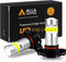 Alla Lighting 2800lm PSX24W 2504 LED Fog Lights Bulbs 12276, 6000K Xenon White Xtreme Super Bright COB-72 12V Cars Trucks Replacement...