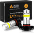 Alla Lighting 2800lm PSX24W 2504 LED Fog Lights Bulbs 12276, 6000K Xenon White Xtreme Super Bright COB-72 12V Cars Trucks Replacement...