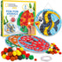 NATIONAL GEOGRAPHIC Kids Pom Poms Arts and Crafts Kit - Pom Pom Animals Toddler Craft Kit, Preschool Art, Toddler Crafts Ages 3-5, Crafts for Todd...