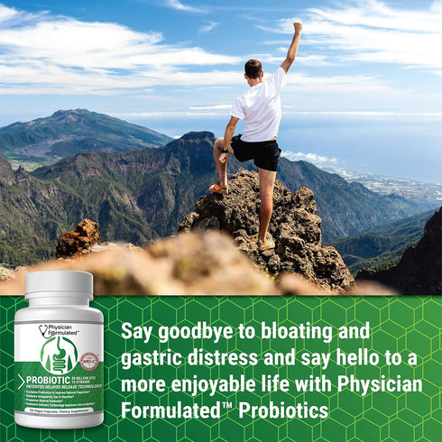 Probiotics for Women & Men - 50 Billion 15 Strains Slow Release DR Capsules & Prebiotics to Improve Digestive Health, Immune Support Supplement Fu...
