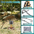 Camping Tripod Board-camping essentials?Turn Branches into Campfire Tripod ?fire pit grill?with Adjustable Chain for Hanging Cookware,Portable Cam...