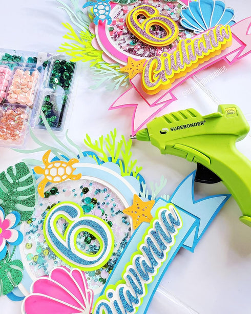 Surebonder Ultra Low Temperature Cool Shot Mini Glue Gun, Extra Safe at 10 Watts, 12 Cool Shot Glue Sticks included....