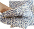 CUSHYSTORE Pot Holder Navy Leave Blue Cottage Style Oven Pads for Cooking Kitchen 7.75", 2 Packs...