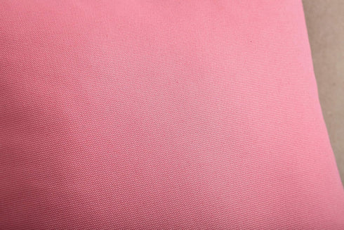 TangDepot Handmade Decorative Solid 100% Cotton Canvas Throw Pillow Covers/Cushion Covers, 45 Colors Available - (16"x16" 2 Pieces, Pink), 2 Count...