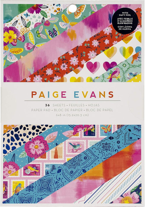 AMERICAN CRAFTS Paper 6X8 PAD, Paige Evans Go The Scenic Route...