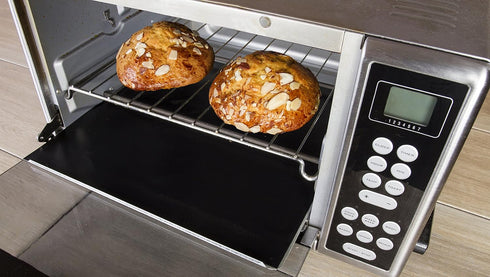 Kitchen + Home Toaster Oven Liner - Heavy Duty 100% PFOA & BPA Free – Non-stick Reusable Toaster Oven Liner...