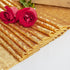 Glitter Gold Table Runners-12 by 108 Inch Luxury Linens -Gold Event Outdoor Party Supplies Fabric Decorations Gift Package for Holiday Wedding Bir...