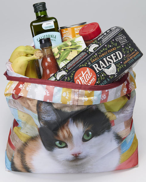 O-WITZ Reusable Grocery Bags | Vibrant Tote Bag For Groceries, Gym, Beach Gear, Toys & More | Washable Design With Large Handles For Maximum Conve...