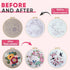 Embroidery Starter Kit for Beginners with Pretty Floral and Birds Patterns. Complete DIY, Includes 3 Hoops, 3 Stamped Patterns, Needles, Scissors,...