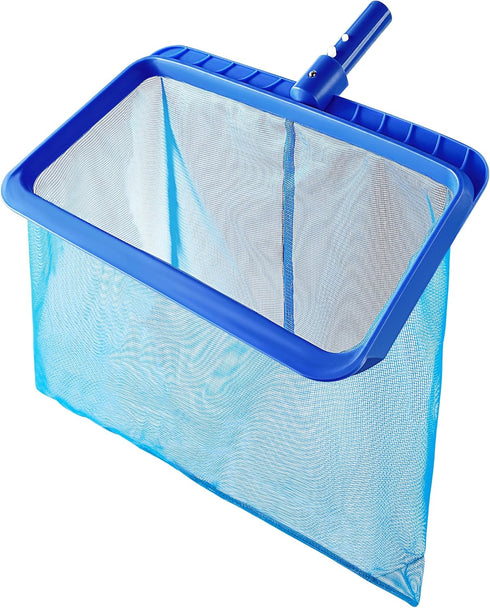 Pool Skimmer Net - Pool Nets for Cleaning, Pool Leaf Skimmer Net with Fine Mesh Reinforced Frame, Pool Raft...