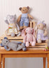 McCall's Plush Bear, Bunny and Mouse with Clothes and Headband Sewing Pattern Kit, Design Code M8422, One Size Each, Multicolor...