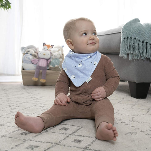 Easy Eater 3-Pack Baby Bandana Cotton Drool Bib for Eating or Teething - Kodi...