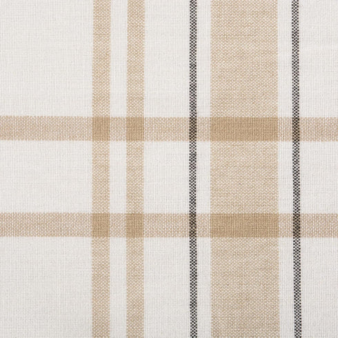 DII French Stripe Tabletop Collection Farmhouse Style Dining Table Linen Napkin Set, 20x20, White Chambray, 6 Piece...