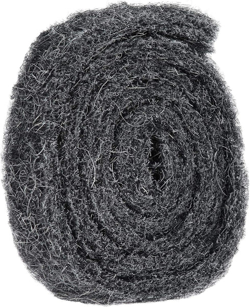 Xcluder Flying & Crawling Bug Barrier, 1" x 48" Stainless Steel Wool Roll, Non Corrosive and Anti-Rust Material Keeps Bugs and Insects Out of Any ...