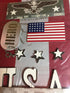 Military 12x12 Scrapbooking Page Kit, 13 pcs. Hero, USA, Brave, Courage, Duty Calls...