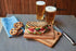 Ironwood Gourmet Montagu Sandwich Board Set, Acacia Wood, 2-Piece, 7.75 x 6 x 0.75 inches...