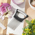 Onion Slicer, Mumulo Stainless Steel Onion Cutter for Slicing and Storage Onions, Tomato, Eggs and Vegetables, Protective Cover Included, Dishwash...