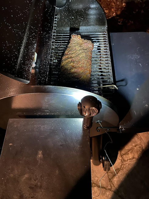 Pellet Smoker Grill LED Night Light - A 2-in-1 Light with a Magnetic Base That Attaches to The Front Shelf of Pellet Smokers or Blackstone Griddle...