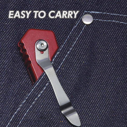 KATA 3-Pack Heavy Duty Box Cutter Folding Utility Knife With Zinc Alloy Body, Quick Change Blades, Lock-Back Design, Extra 12pc Blades For Cartons...