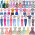 BARWA 10 Sets Doll Clothes Including 3 Sequins Dresses 3 Fashion Floral Dresses 4 Casual Outfits Tops and Pants for 11.5 inch Girl Dolls……...