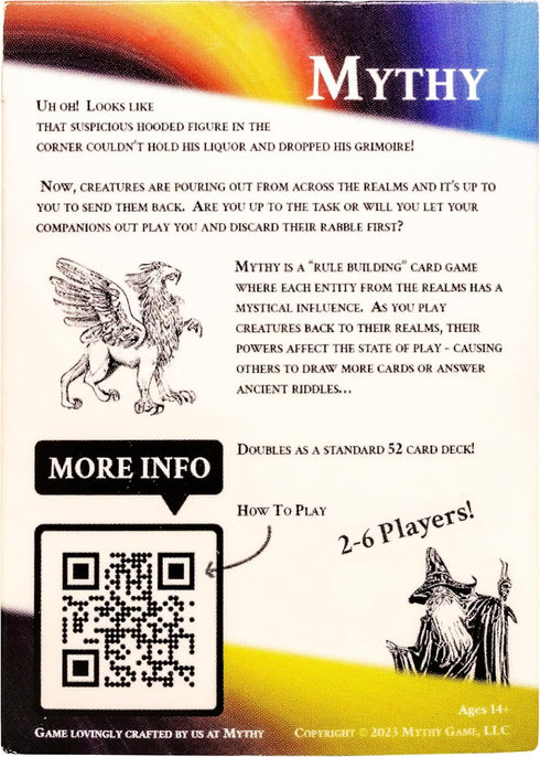 Mythy: The Rule-Evolving Card Game...