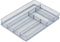 Honey-Can-Do KCH-02162 Steel Mesh 6-Compartment Cutlery Utensil Organizer, Silver, 16x11.25x2...