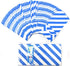 Blue Striped Paper Bags Mini Party Favor Bags for Kids Birthday Party Supplies (50 CT 3.5×2.3×7 in)...
