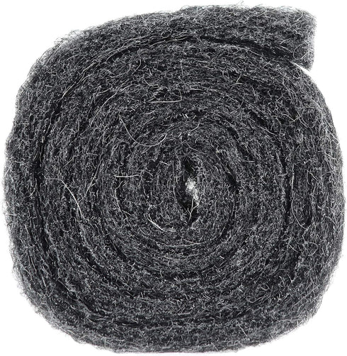 Xcluder Flying & Crawling Bug Barrier, 1" x 48" Stainless Steel Wool Roll, Non Corrosive and Anti-Rust Material Keeps Bugs and Insects Out of Any ...