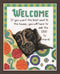 Design Works Crafts Best Seat Welcome, 8 x 10 Counted Cross Stitch Kit, 8" by 10", Multi-Colour...