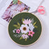 Bonroy 4 Sets Embroidery Kit for Beginners,Embroidery Kit for Art Craft Handy Sewing Include Embroidery Clothes with Pattern,Embroidery Hoops, Ins...