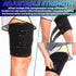 Hamstring Compression Sleeve Recovery Support – Non-Slip Groin Wrap for Adductor, Quad Strain, Pulled Hamstring - Thigh Brace for Men and Women...