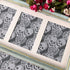 White Lace Fabric, Soft and Durable Lace Fabric by The Yard, 59 x 72 Inches Skull Rose Pattern Lace, Garment Sewing Fabric, 2 Yards DIY Craft Lace...