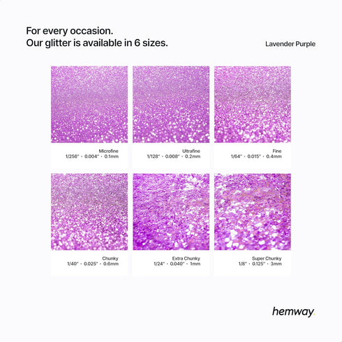 Hemway Craft Glitter 100g / 3.5oz Glitter Flakes for Arts Crafts Tumblers Resin Epoxy Scrapbook Glass Schools Paper Halloween Decorations - Ultraf...