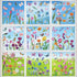 Spring Flower Window clings Decorations Window Decals Stickers for Office Home...