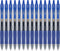 Pilot, G2 Premium Gel Roller Pens, Fine Point 0.7 mm, Blue, Pack of 14...