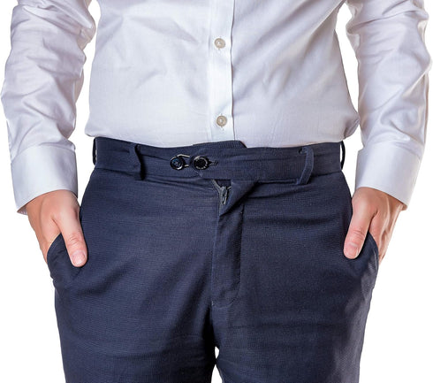Flexible Button Pant Extenders (6-Pack) - Pant Waist Extenders for Men, Women - Comfortable Pant, Jeans Extenders - Discreet Waistband Stretcher -...