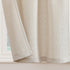 jinchan Beige Kitchen Curtains 24 Inch Linen Textured Tier Curtains Tab Top Cafe Curtains Farmhouse Short Small Window Curtains Light Filtering fo...