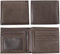 Christian Art Gifts Genuine Leather Wallet for Men John 3:16 Bible Verse with Cross Classic Taupe Leather RFID Blocking Multi-purpose Slots and Ca...