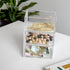 Martha Stewart Brody Desktop Storage Organizer, Stack and Slide Plastic Organizer Tray, Organizer for Office, Kitchen, or Vanity, 3" x 3.75", Clea...